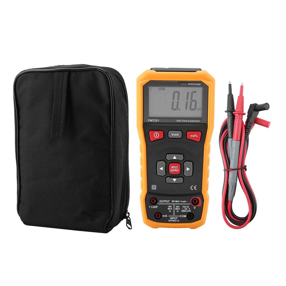 Digital Multifunction Process Meter & Loop Calibrator - Industrial Voltage/Current Tester (0-20mA, 0-10V) for HVAC, PLC Systems & Electrical Maintenance