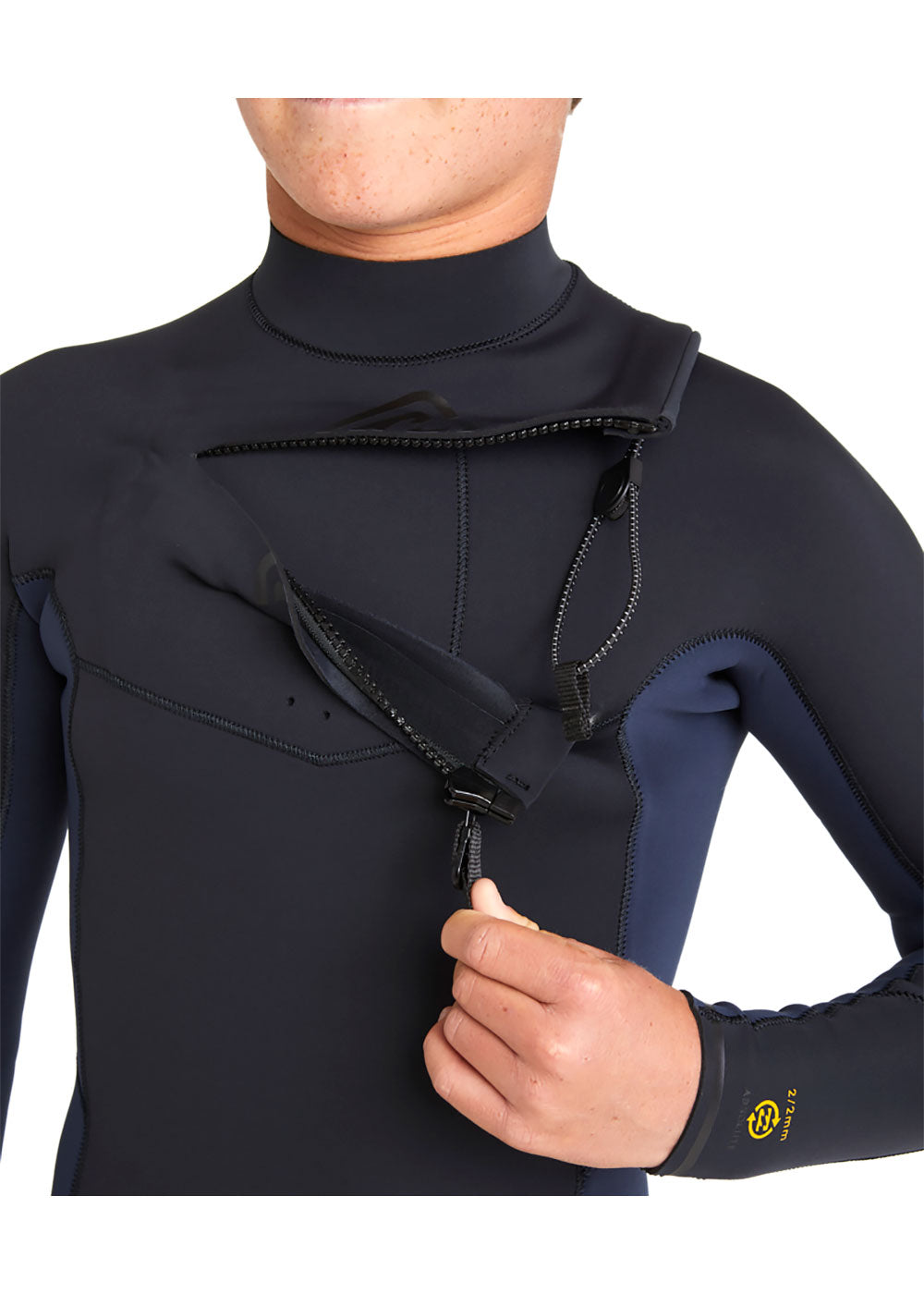 Billabong Boys Absolute Natural 2mm CZ GBS LS Spring Wetsuit - Kids Surfing & Swimming Rash Guard for Beach, Pool & Water Sports