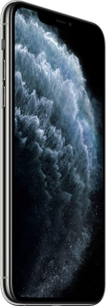 Apple iPhone 11 Pro 64GB Silver - Unlocked Premium Renewed Smartphone with Face ID, Triple Camera | Perfect for Travel, Photography & Business Use