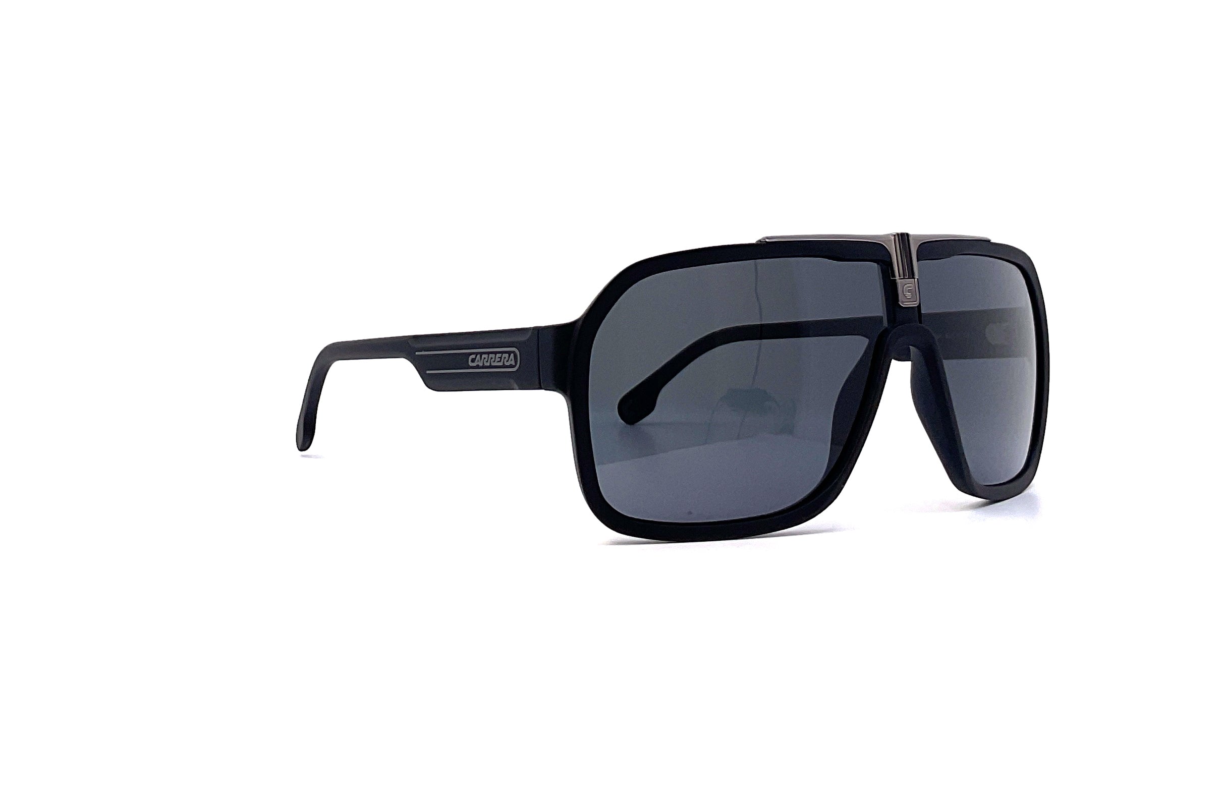 Carrera 1014/S Matte Black Sunglasses - Polarized UV Protection for Men & Women - Perfect for Driving, Running, and Outdoor Activities