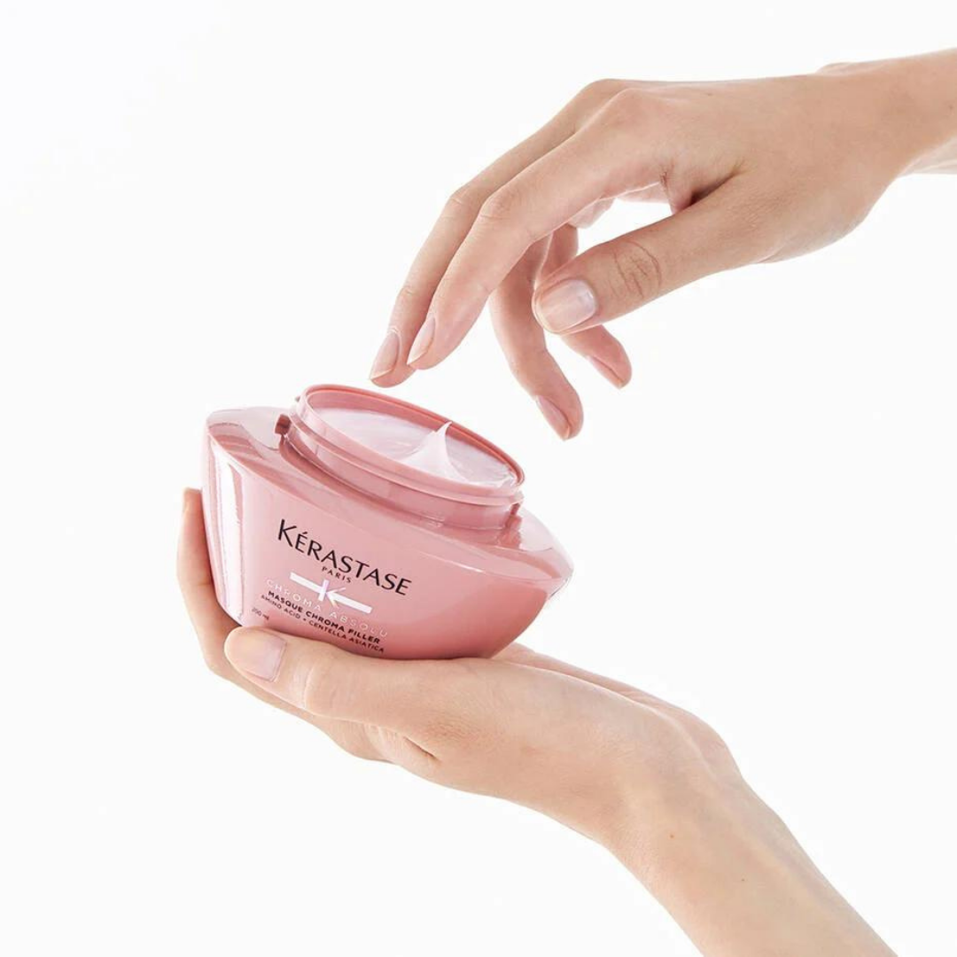 Chroma Absolu Chroma Filler Mask - Professional Hair Color Treatment for Damaged Hair | Salon-Quality Conditioning & Repair at Home