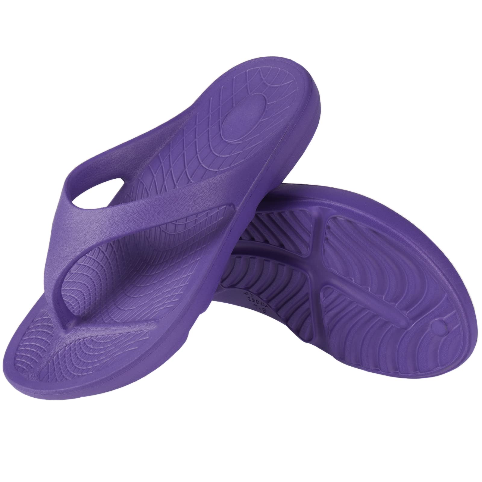 Wishcotton Women's Flip Flop Sandals - Lightweight Thong Sandals for Recovery, Soft Waterproof Beach Sandals with Anti-Slip Sole - Perfect for Shower, Pool, and Summer Walking