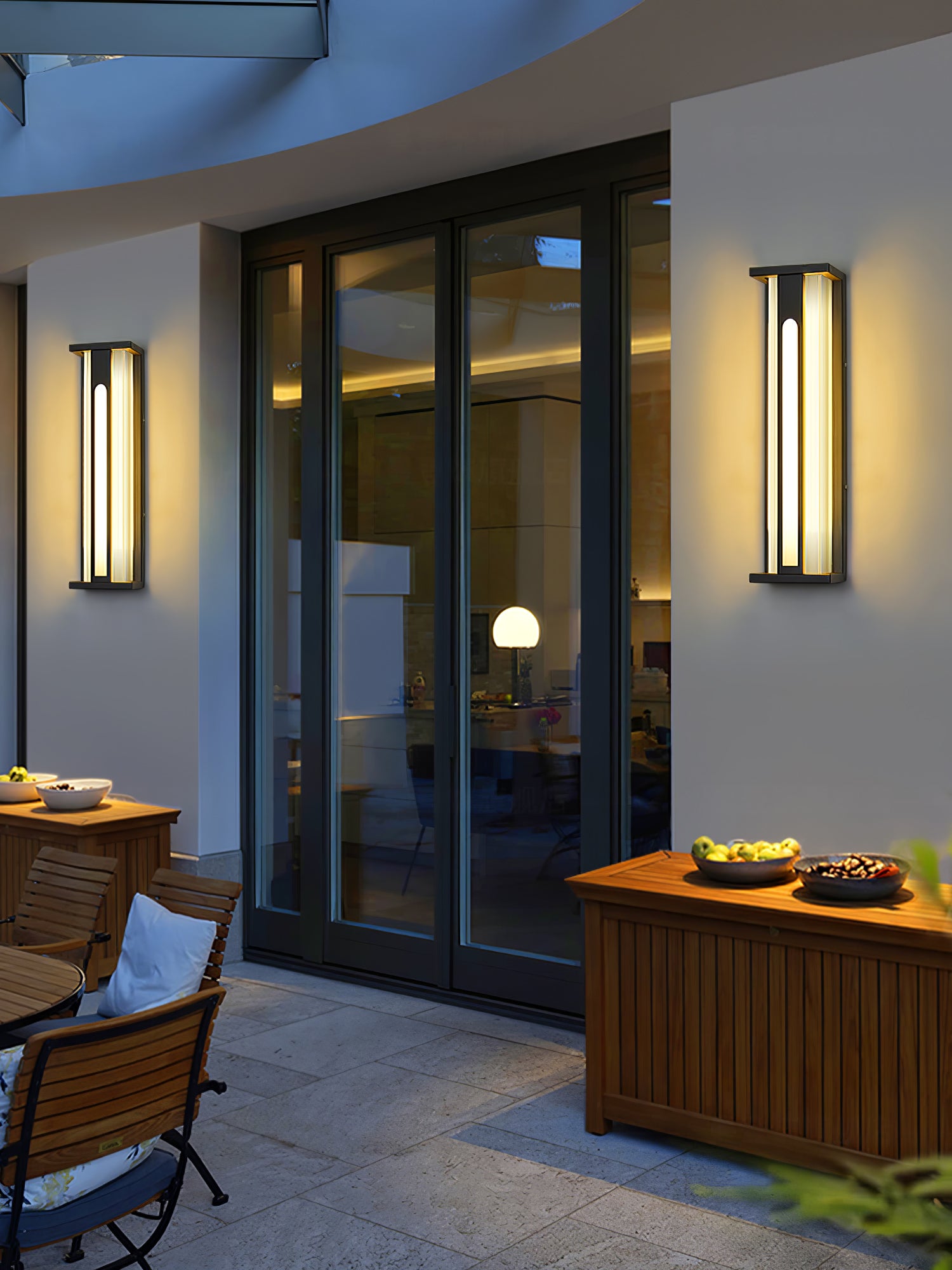 Bellamy Flair Outdoor Wall Lamp - Weatherproof Exterior Light Fixture for Porch, Patio, and Garden - Perfect for Home and Commercial Outdoor Lighting