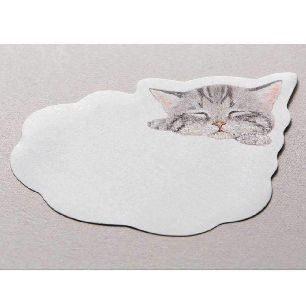 American Shorthair Cat Sticky Notes - Cute Feline Memo Pads for Office, School & Home Organization - Perfect for To-Do Lists, Reminders & Gift Giving