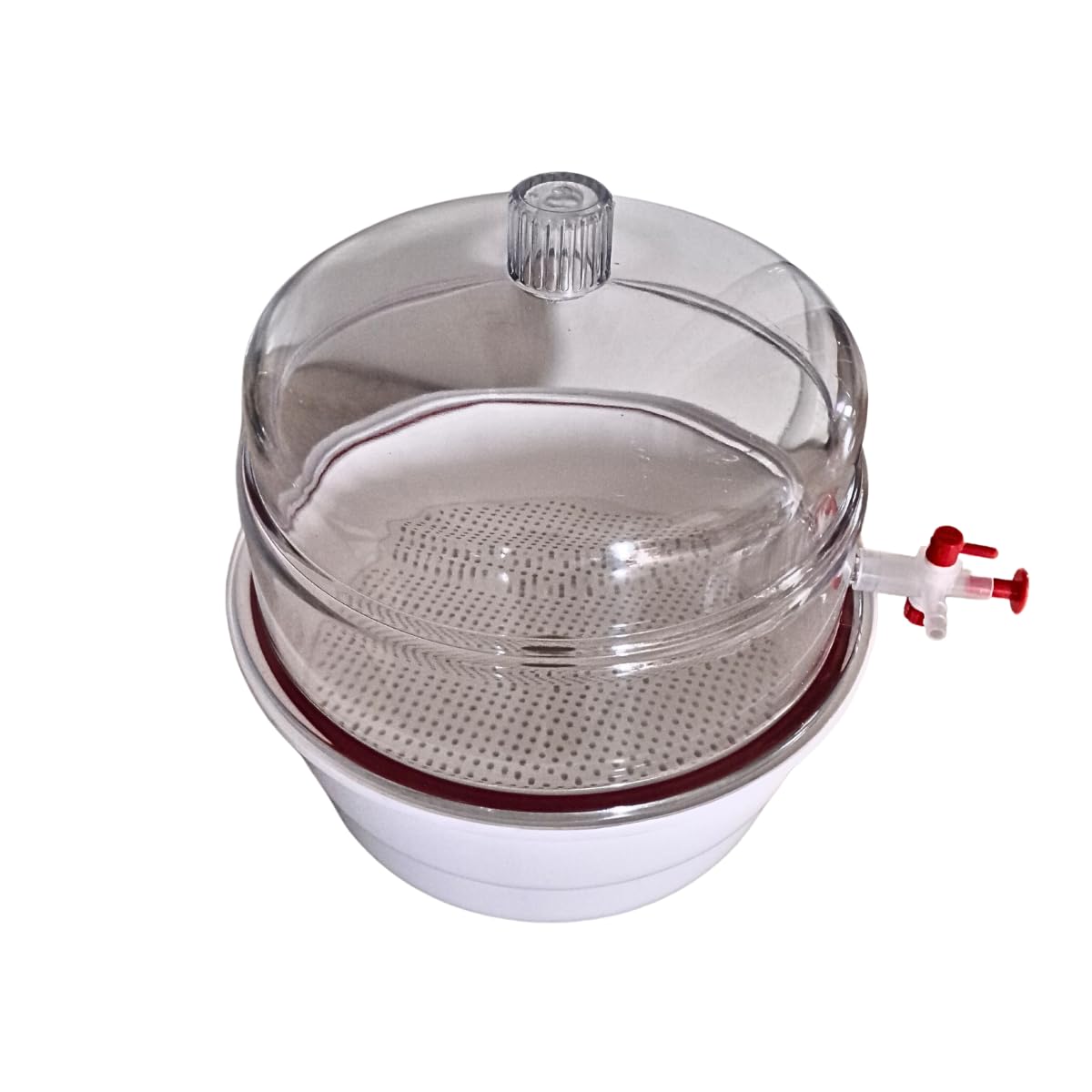 AANIJ® 300mm Vacuum Desiccator PP/PC for Lab Storage
