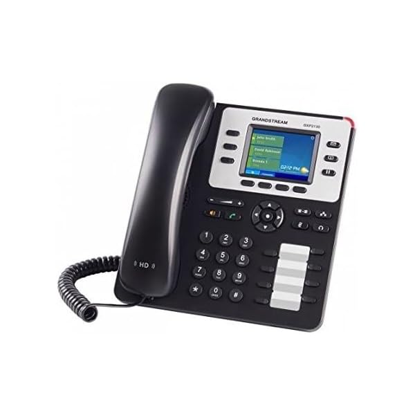 Grandstream GXP2130 IP Phone with 3 Lines & SIP Accounts | 2.8