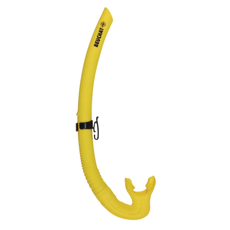 Beuchat SPY Yellow Snorkeling Mask - Comfortable & Durable for Scuba Diving, Swimming & Underwater Exploration | Perfect for Beach Vacations & Ocean Adventures