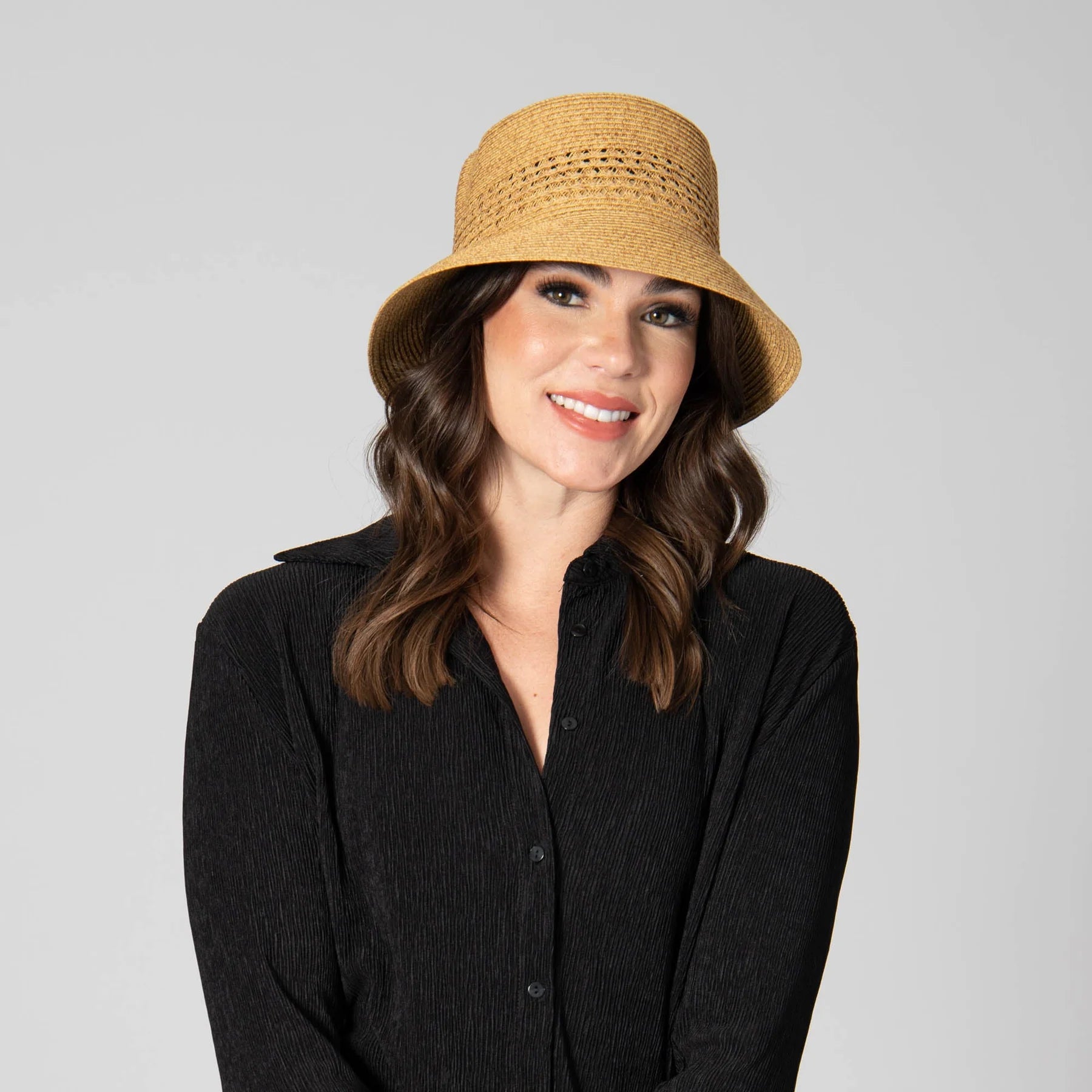 Everyday Full Sun Bucket Hat in Toast Color - UPF 50+ Sun Protection for Outdoor Activities, Beach, Hiking & Travel