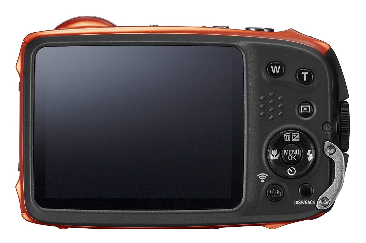 Fujifilm FinePix XP90 Waterproof Digital Camera 16.4MP 5x Zoom - Renewed (Orange) | Perfect for Outdoor Adventures, Snorkeling & Travel Photography