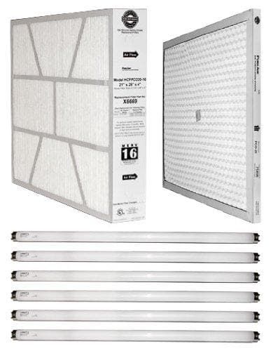 Lennox X8345 MERV 16 Air Filter Replacement Kit for PCO 20C Air Cleaner - 21x26x4 - High Efficiency HVAC Maintenance - Perfect for Home & Office Air Purification
