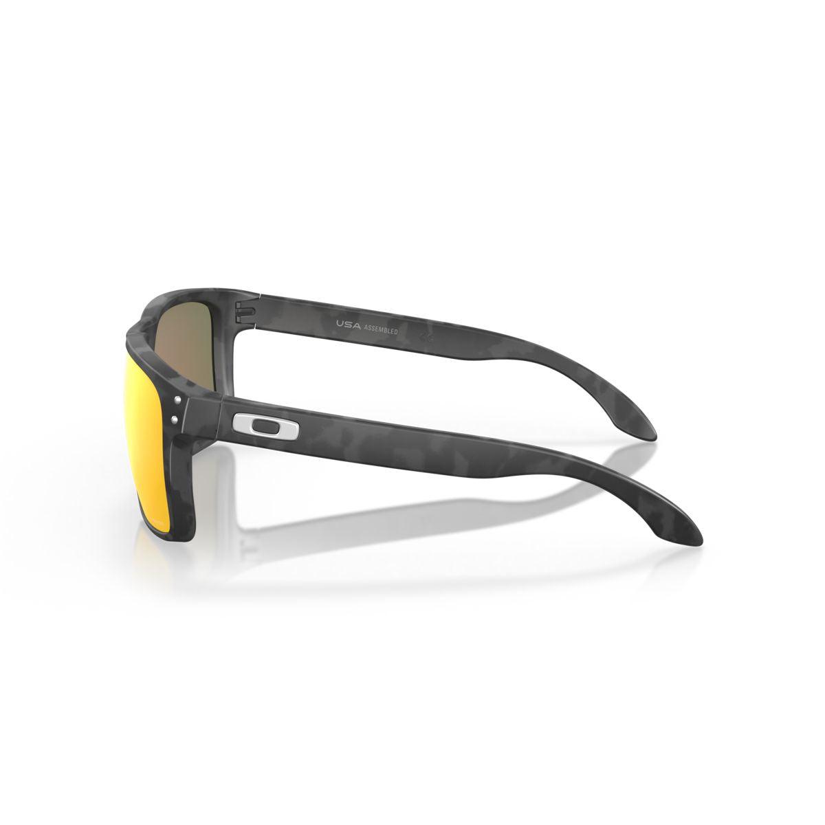Oakley Holbrook XL Sunglasses Matte Black Camo Frame with Prizm Ruby Lenses - 0OO9417 941729 - Perfect for Outdoor Sports, Running & Driving