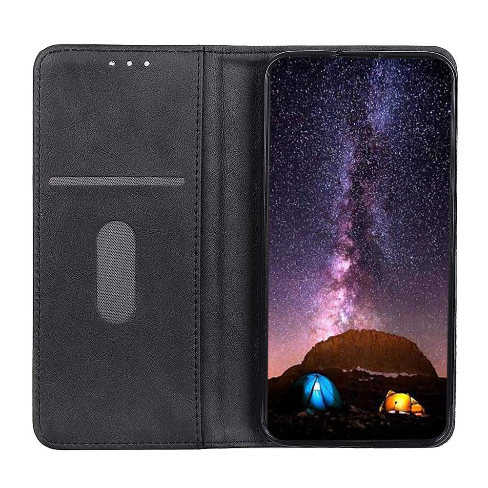 ORIbox Premium PU Leather Wallet Case for iPhone 11 Pro Max - Shockproof TPU Bumper with Card Holder & Kickstand | Perfect for Travel, Work, and Everyday Use