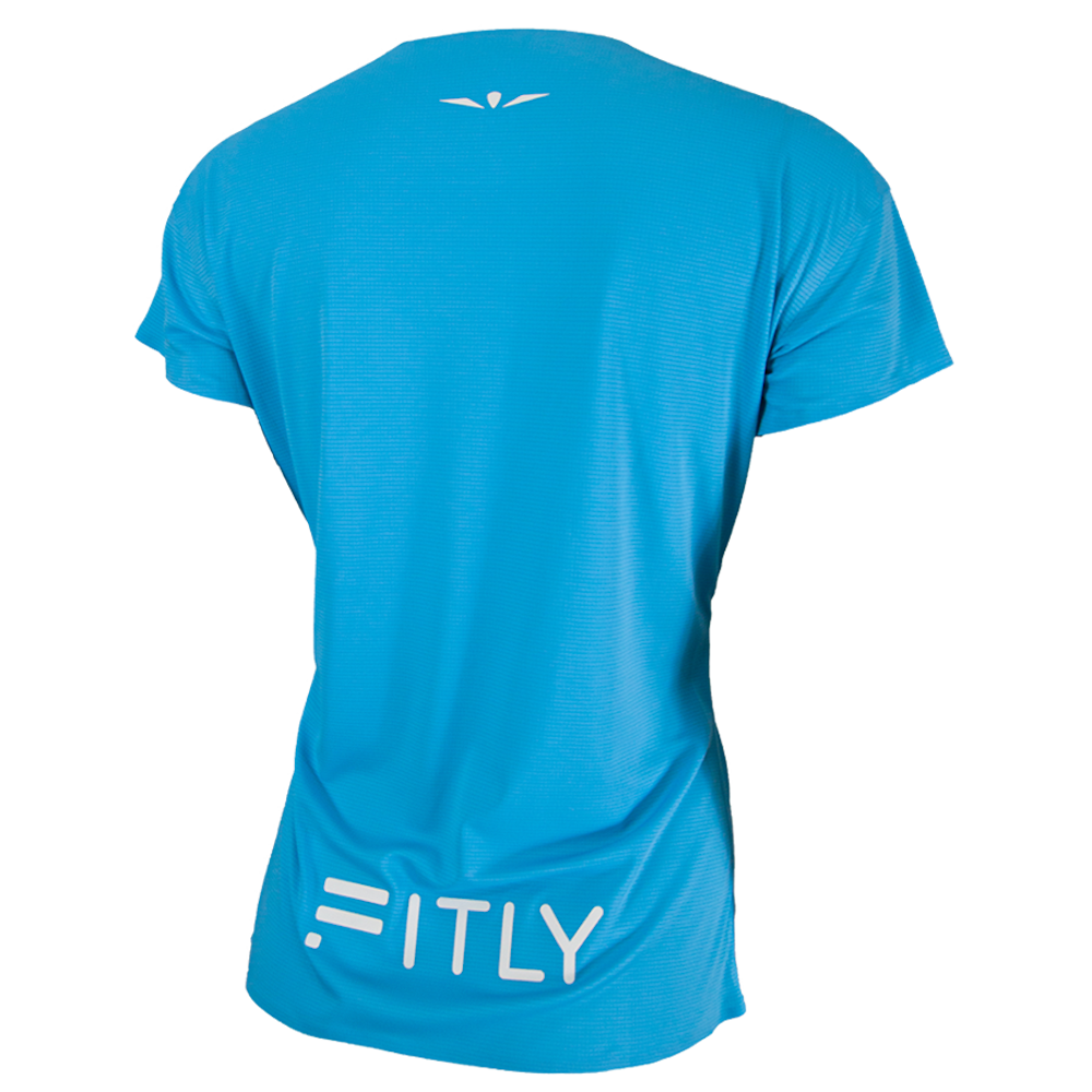 FITLY Women's Ultralight Running Shirt - Breathable Quick-Dry Athletic Top for Jogging, Gym & Outdoor Workouts