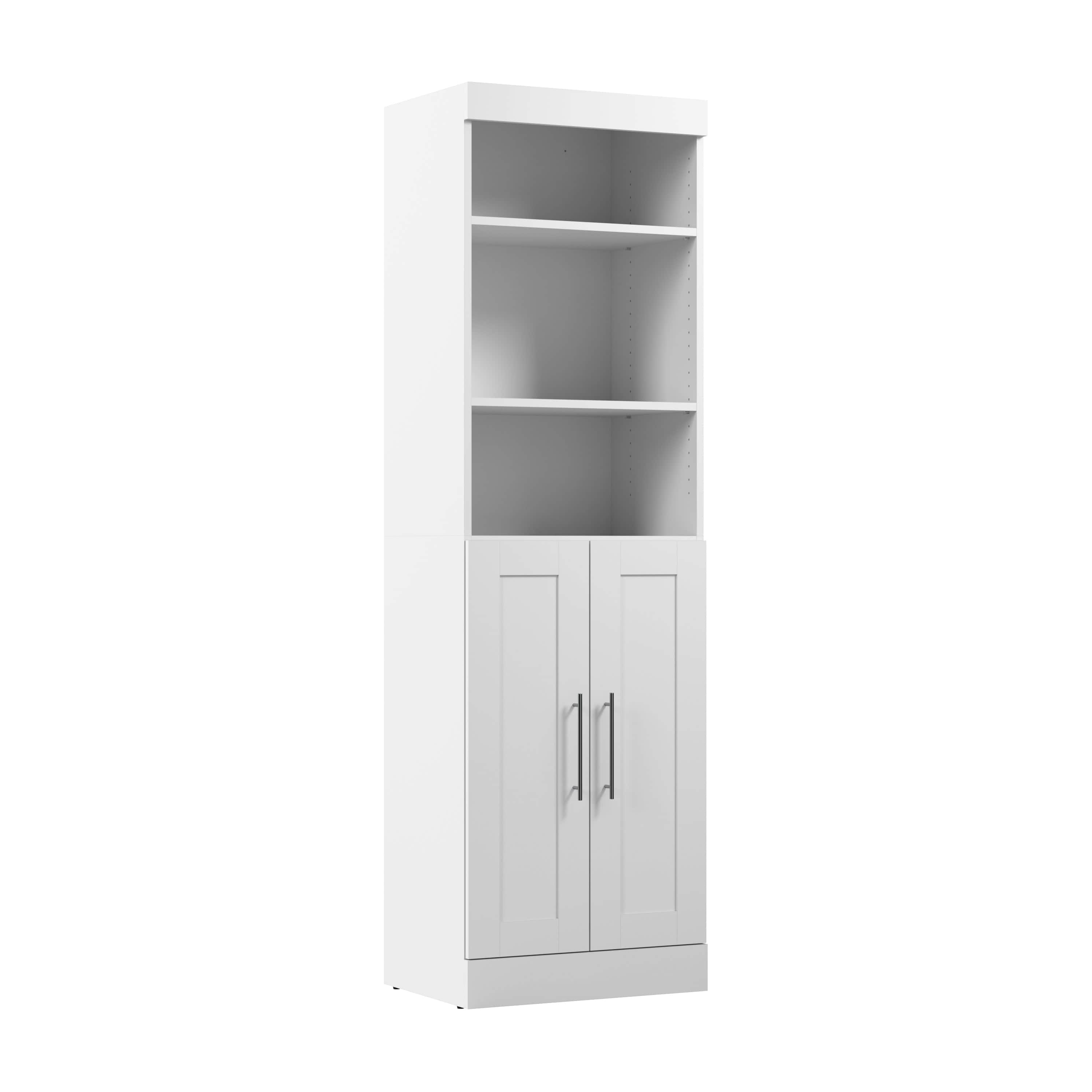 25W Closet Organizer with Doors - 6 Color Options for Bedroom, Closet & Home Storage Organization