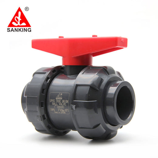 Sanking UPVC Double Union Ball Valves 15mm to 100mm (1/2