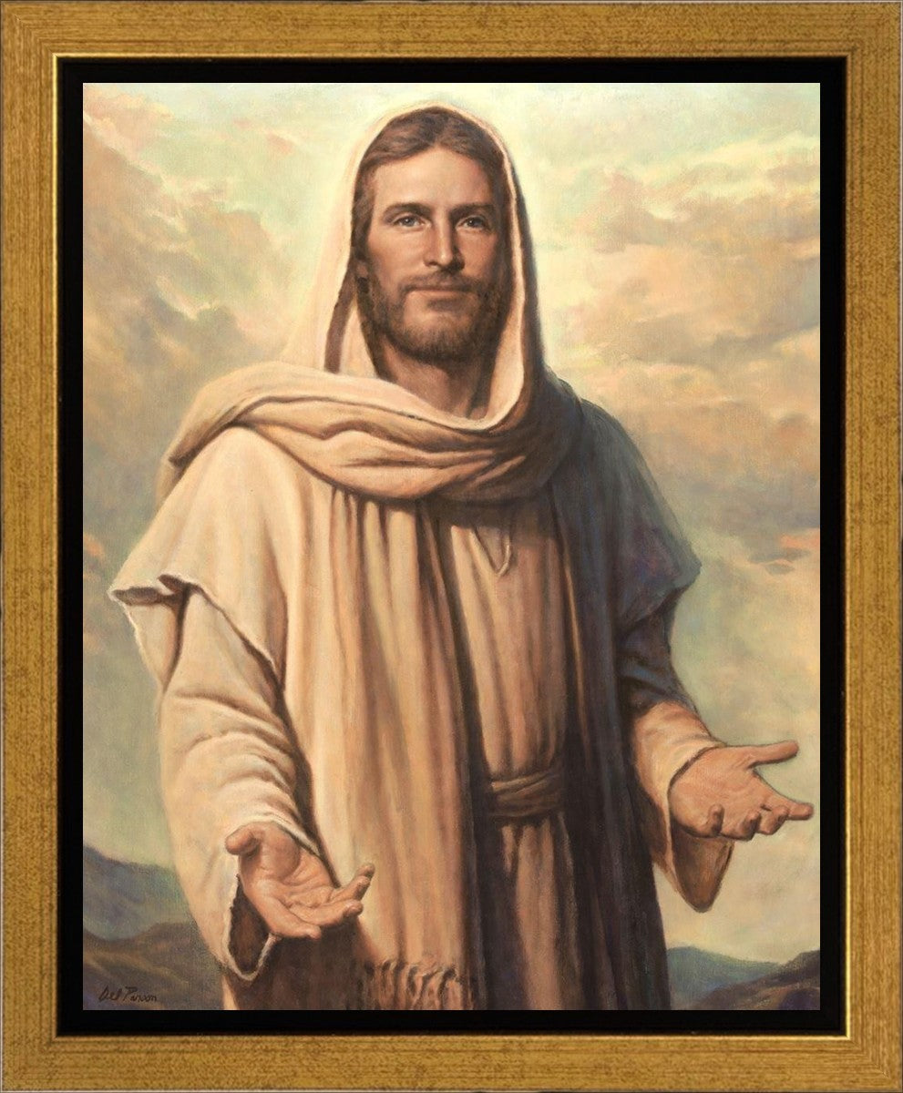Abide with Me Gallery Wrap Canvas - Premium Wall Art for Home & Office Decor - Perfect for Living Room, Bedroom, and Gifts
