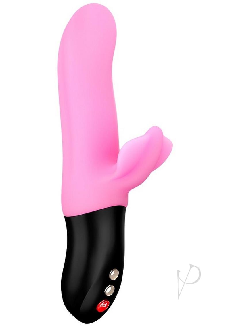 Bi Stronic Fusion Silicone Dual Action Pulsator with Clitoral Stimulator - Candy Rose Pink | Powerful G-Spot & Clitoral Pleasure | Perfect for Couples Play & Solo Sensual Exploration