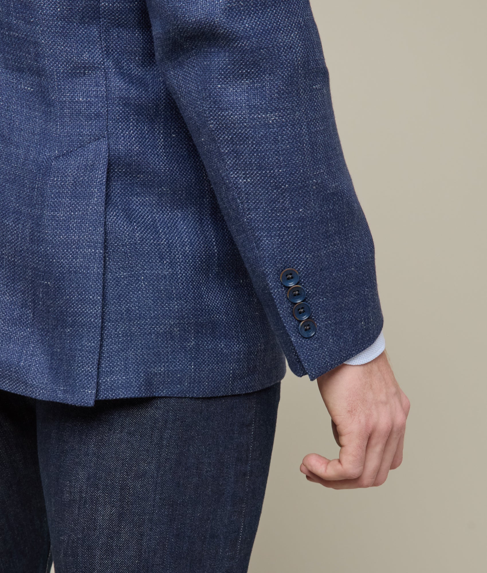 Lucchese Men's Navy Sport Coat - Premium Wool Blazer for Business, Office & Formal Events | Classic Fit & Stylish Design for Professional & Special Occasions