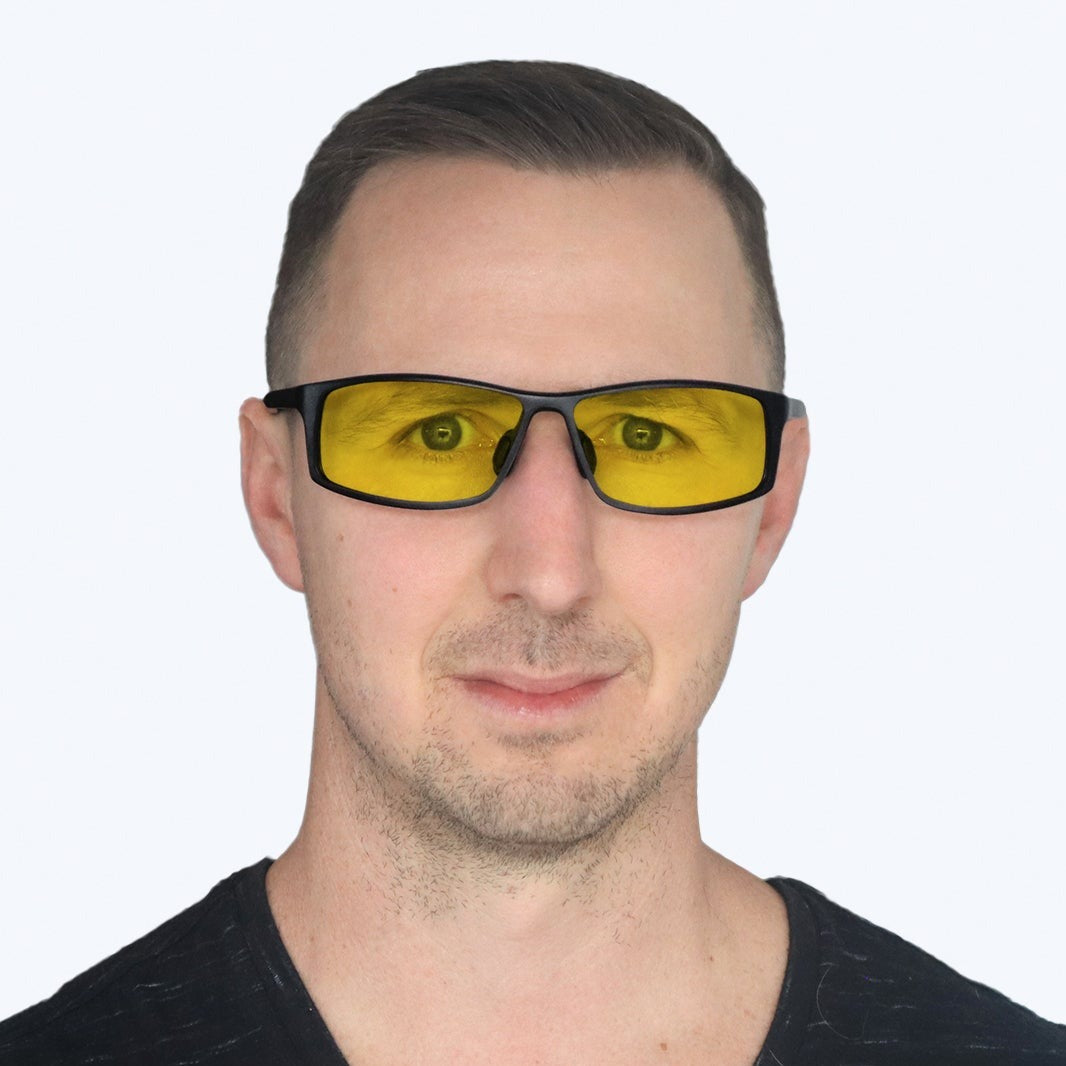 DayMax ELITE Blue Light Blocking Glasses - Anti Eye Strain for Computer & Gaming - Sleep Better & Reduce Headaches - Perfect for Office Work, Online Classes & Nighttime Screen Use
