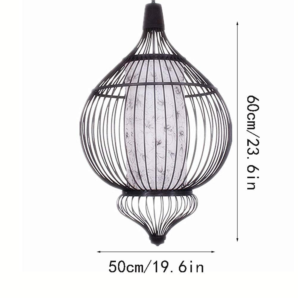 Handmade Natural Bamboo Braided LED Chandelier - Eco-Friendly Drop Shape Parchment Paper Pendant Light for Bedroom, Study, Hotel Lobby & Ceiling Decoration | Single Head Light Fixture for Modern & Rustic Interiors