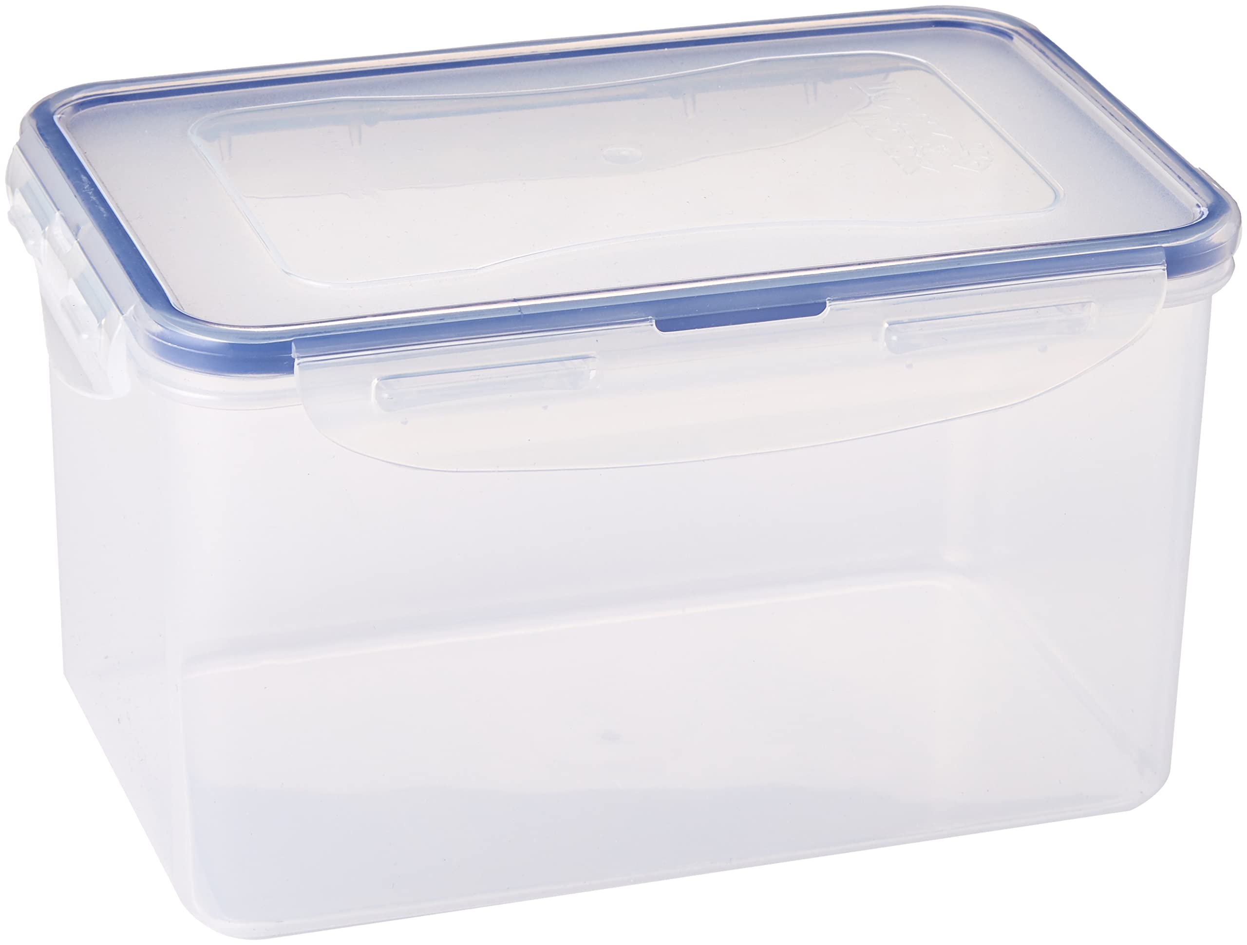 LocknLock Airtight Food Storage Containers - BPA Free 8-Cup Rectangle Pantry Organizers for Cookies, Snacks & Dry Goods | Kitchen & Pantry Organization Essentials