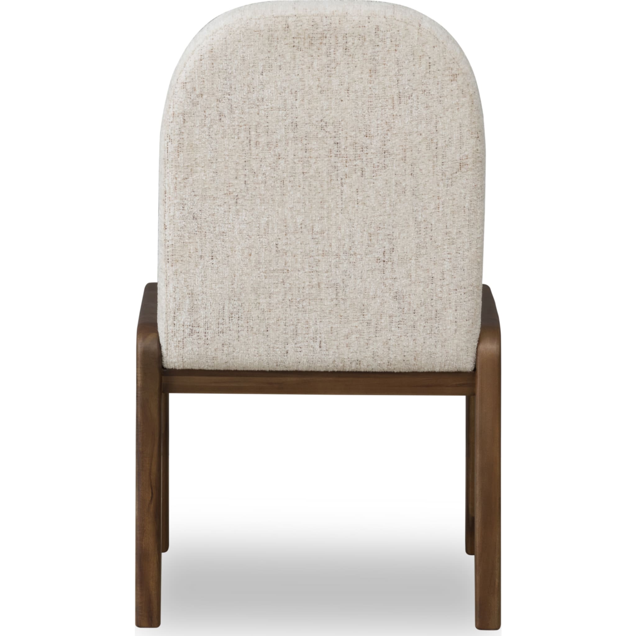 Xolani Chenille Upholstered Dining Chair - Soft Velvet Fabric in Chinchilla & Impala Colors - Perfect for Modern Dining Room, Kitchen, or Home Office Seating