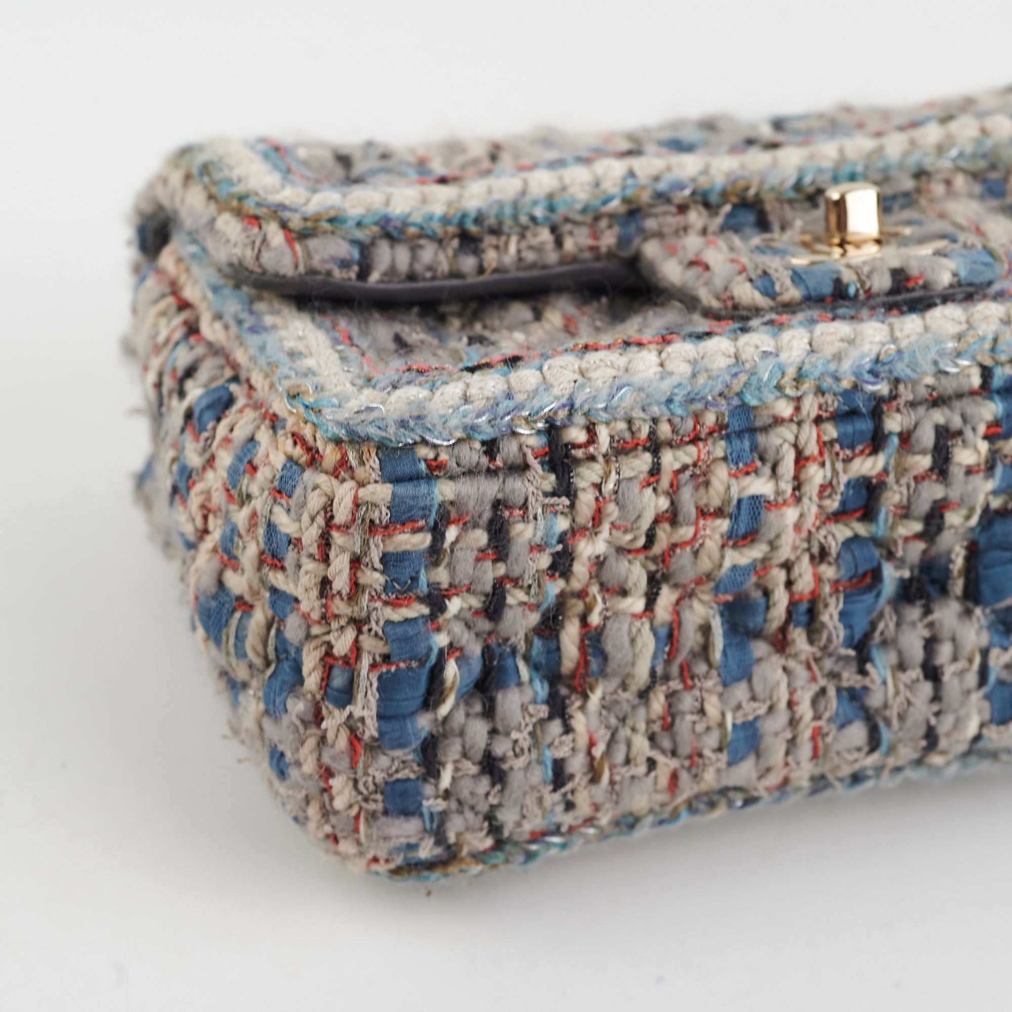 Chanel Mini Rectangular Tweed Bag - Luxury Designer Handbag for Women | Perfect for Evening Parties, Date Nights & Special Occasions