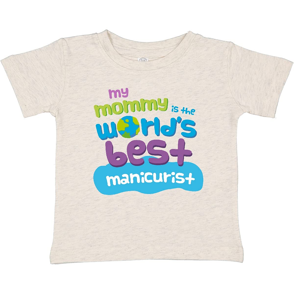 Inktastic Manicurist Mom Nail Artist Baby T-Shirt - Cute Graphic Tee for Toddlers & Infants - Perfect Gift for Nail Technician Moms & Baby Showers