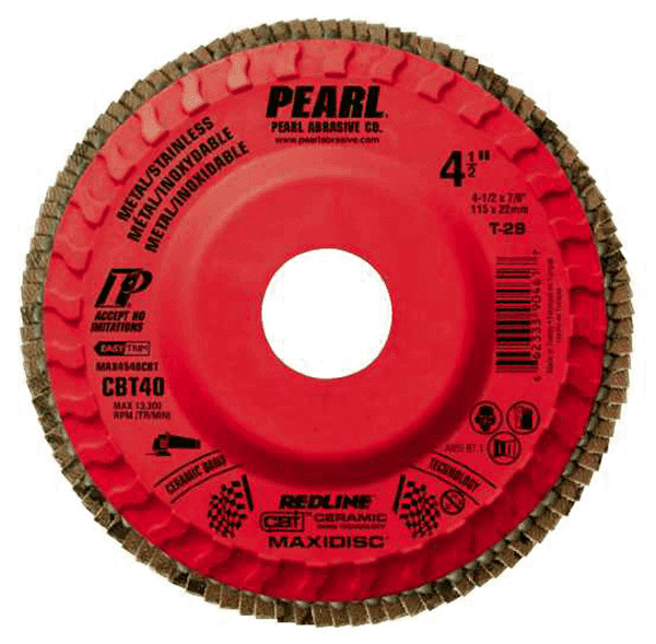 5 x 7/8 Inch Maxidisc Flap Disc 60 Grit Aluminum Oxide Sanding Disc - Perfect for Metal Grinding, Wood Sanding & Surface Preparation