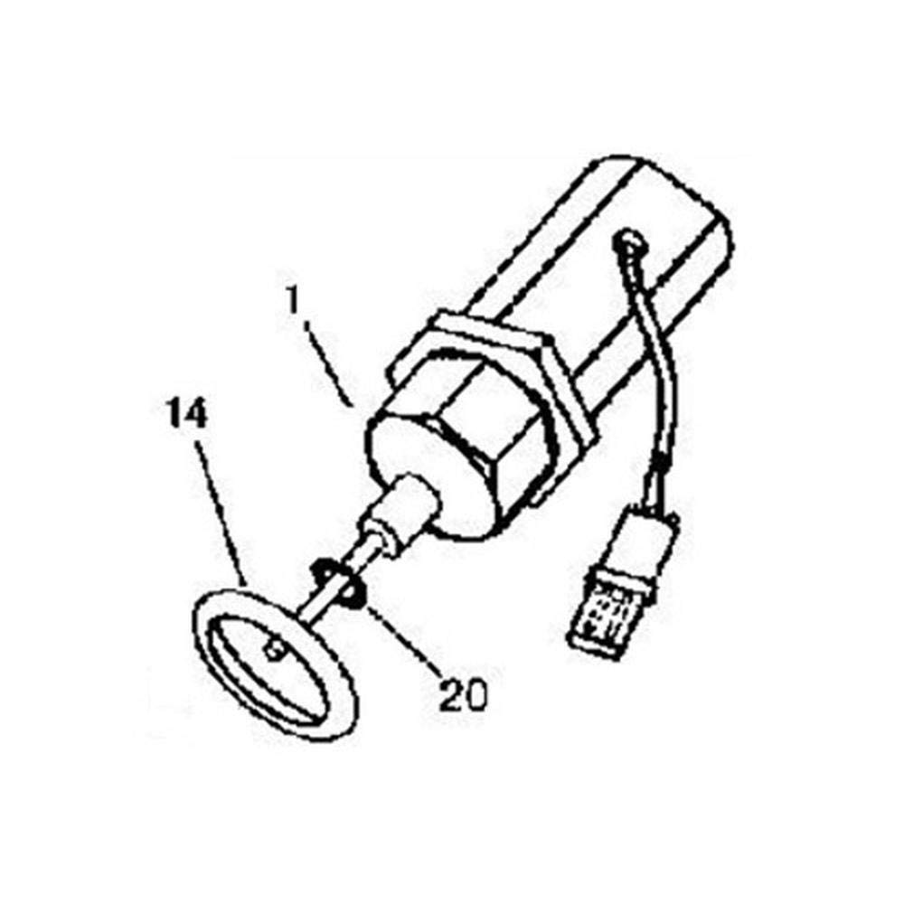 New RAParts AT101493 Transmission Actuator Compatible with John Deere 210C 310C 315C 428C - Perfect for Tractor & Heavy Equipment Repair
