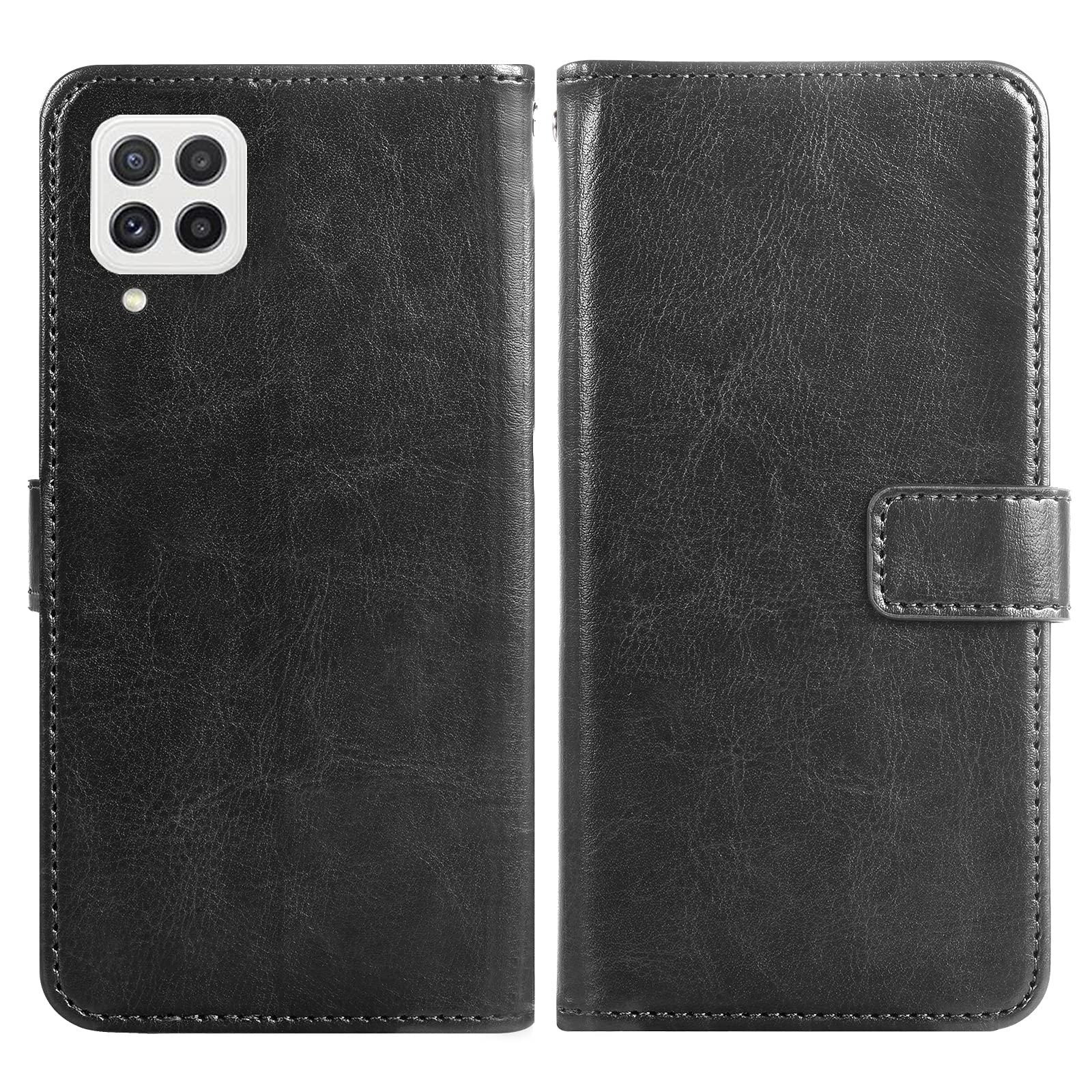 ASUWISH Wallet Case for Samsung Galaxy A22 4G (6.4
