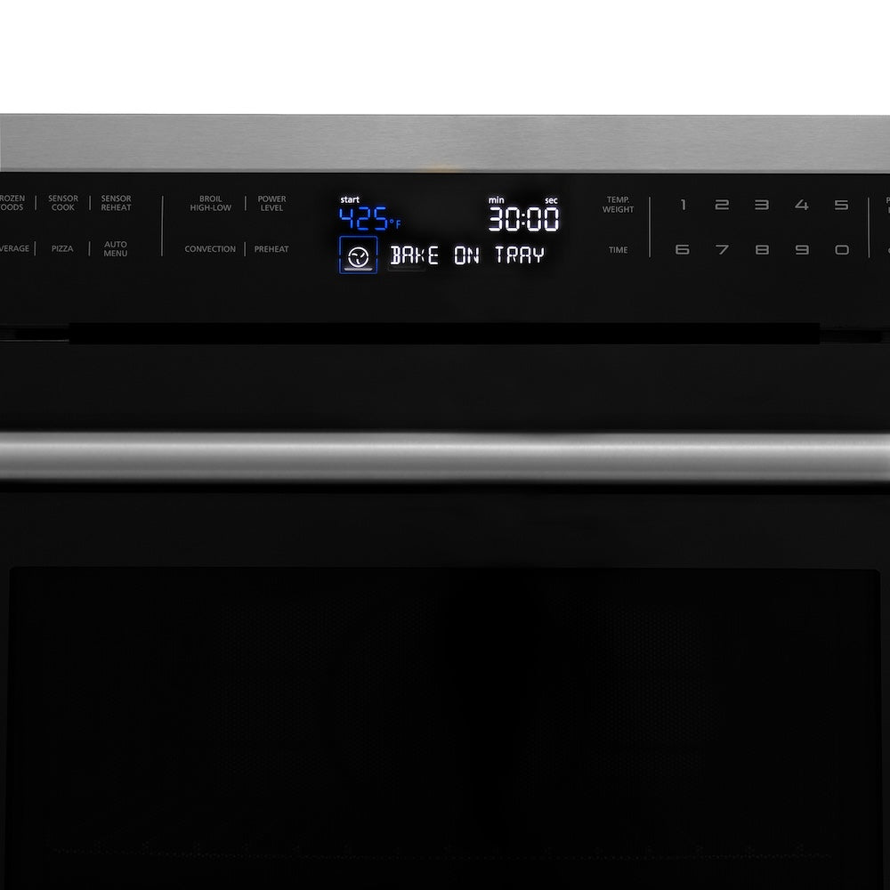 ZLINE Black Stainless Steel 24