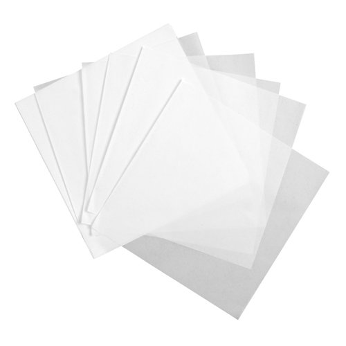 Deli Wrap Dry Waxed Paper Flat Sheets - 1000 Pack, Food Grade, Greaseproof & Leakproof - Perfect for Sandwiches, Burgers, Bakery & Food Packaging