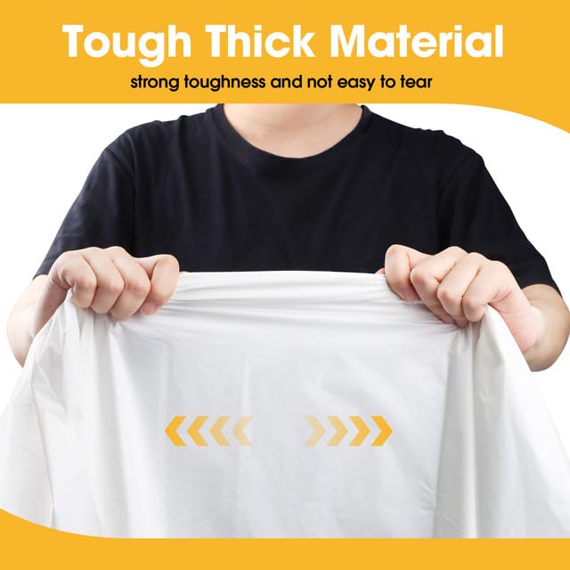White Plastic Tablecloth 4 Pack – 54''×108'' Rectangle Disposable Table Cover for 6ft Tables | Perfect for Holiday Parties, Family Gatherings, Picnics & Outdoor Events