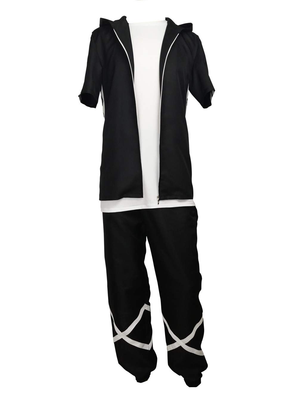 Sun and Moon Guzma Team Skull Leader Cosplay Costume - Perfect for Halloween, Anime Conventions & Pokemon Themed Parties