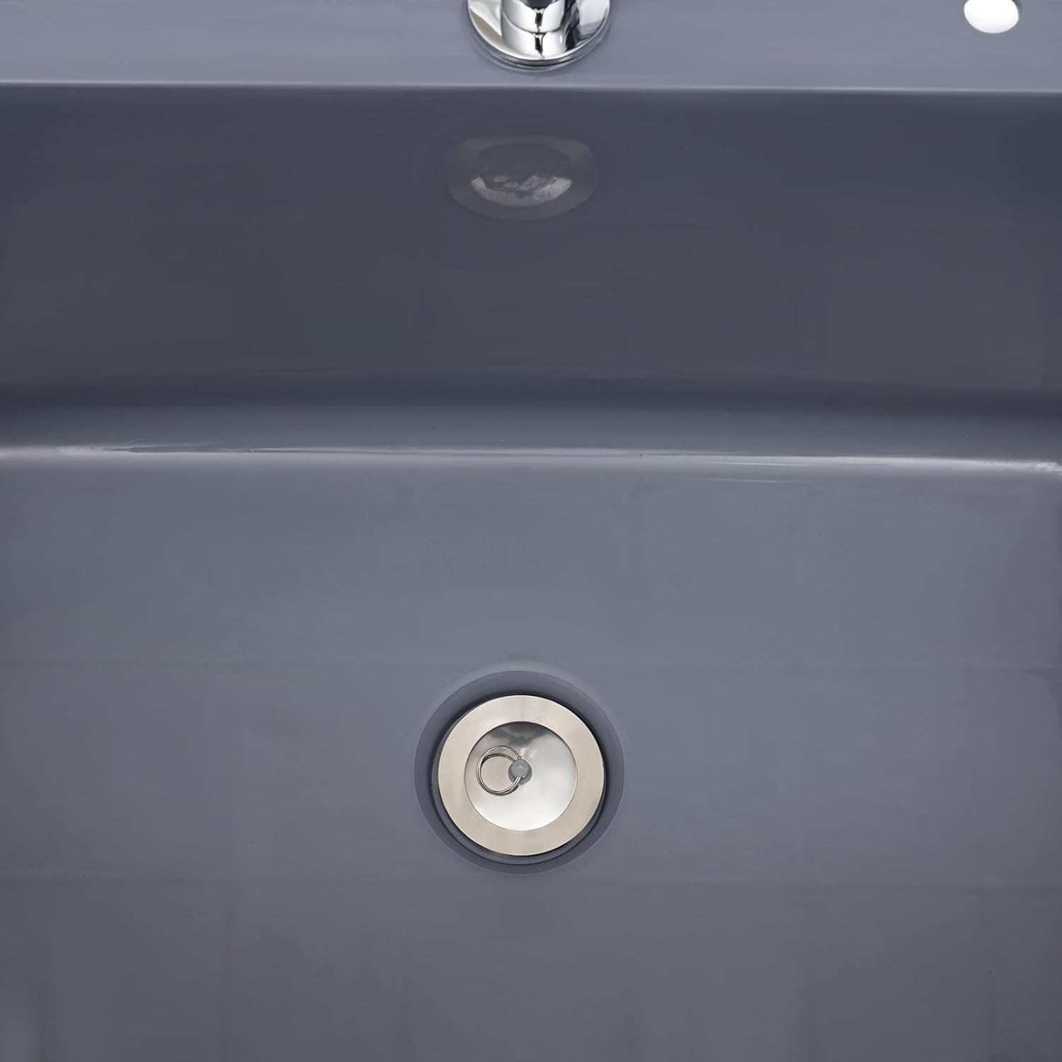 Freestanding Laundry Sink with Washboard - Plastic Utility Tub for Garage, Basement & Garden Use