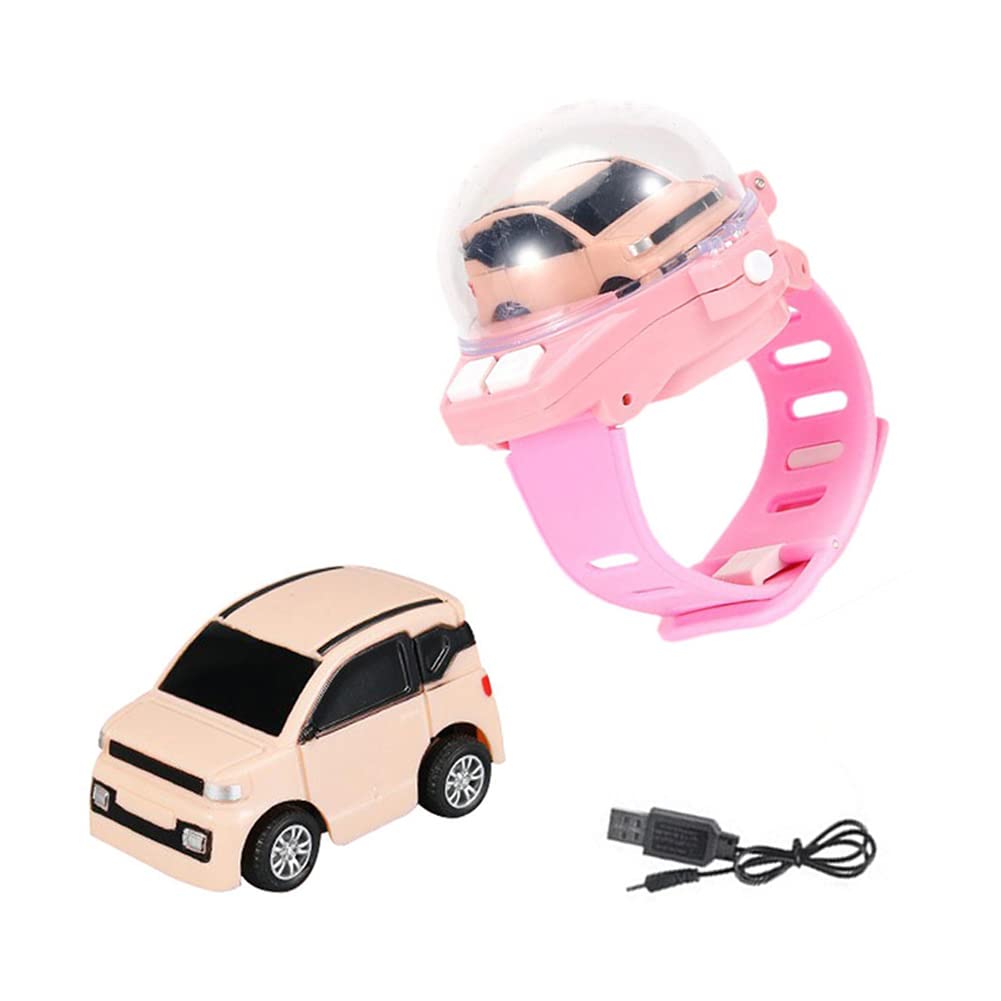 MiloChic Mini Remote Control Car Watch - 2.4GHz Wrist Racing Car Toy for Kids, Boys & Girls Birthday Gift - Fun Indoor & Outdoor Play, STEM Learning Toy