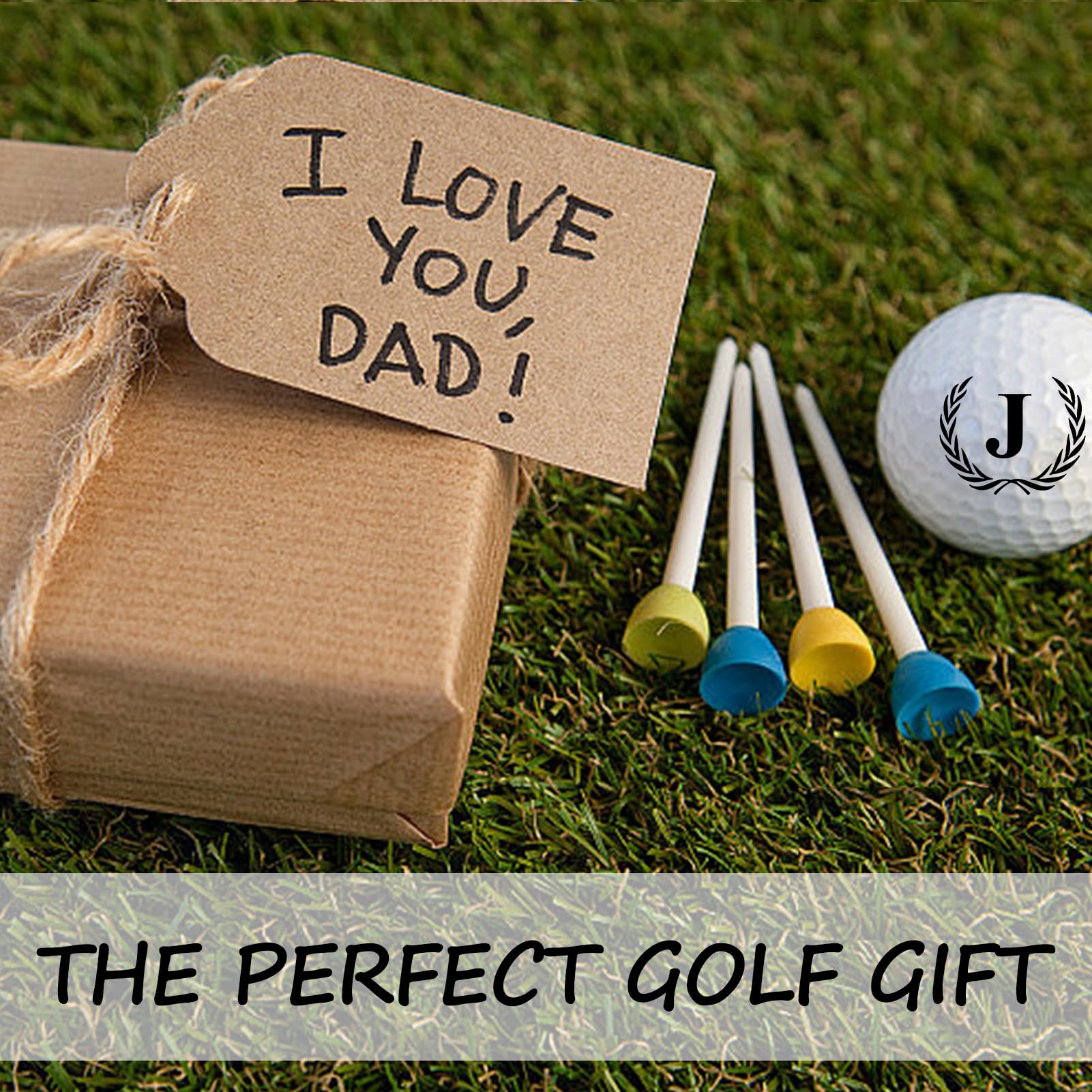 Personalized Golf Balls with Initials - Unique Golf Gifts for Men, Dad, Mom & Golf Lovers (6 Pack) - Perfect for Birthdays, Father's Day & Golf Tournaments