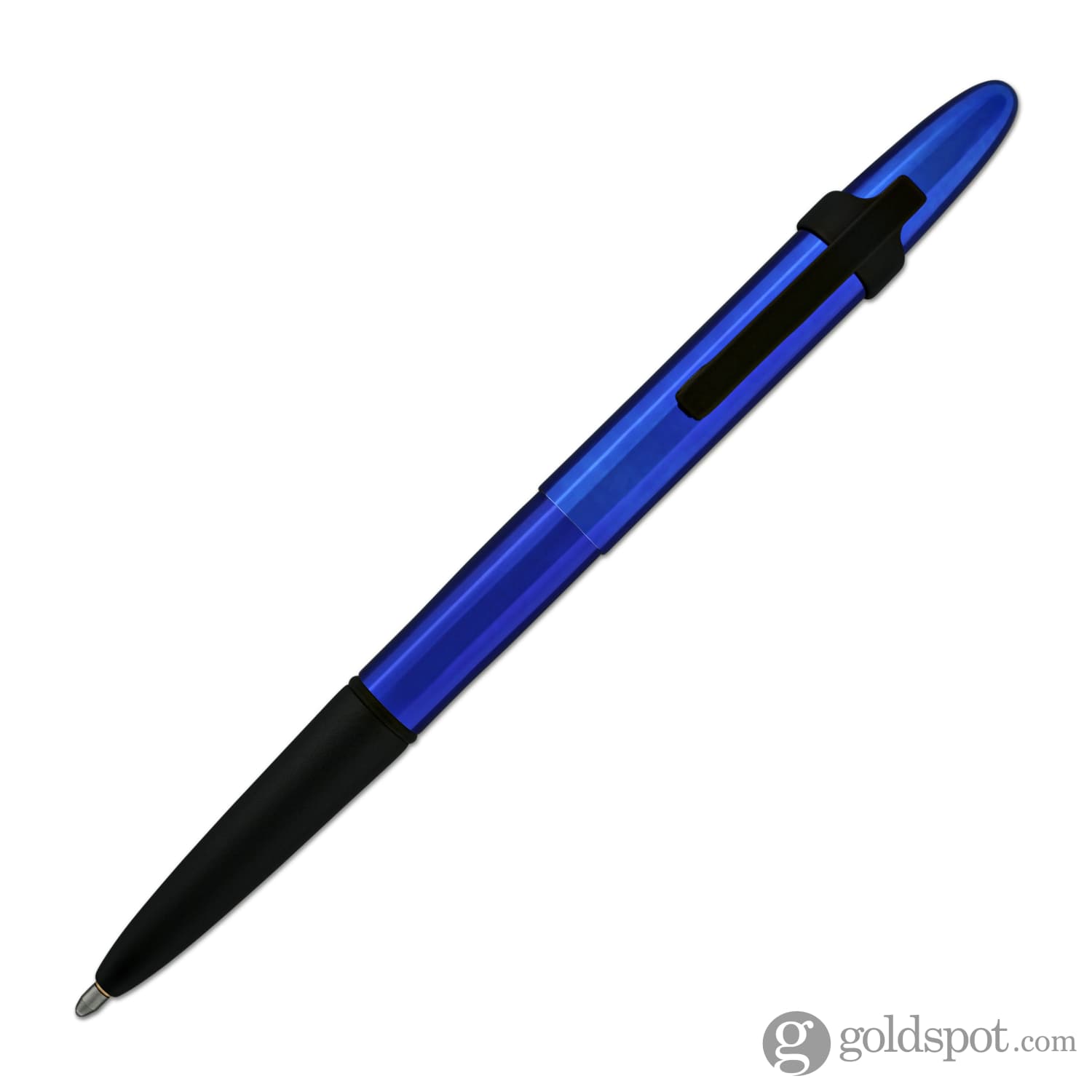 Fisher Space Pen Bullet Ballpoint Pen - Blueberry & Matte Black - Compact, Refillable, Pressurized Ink for Writing Anywhere - Perfect for Travel, Outdoor Adventures, and Everyday Carry (EDC)