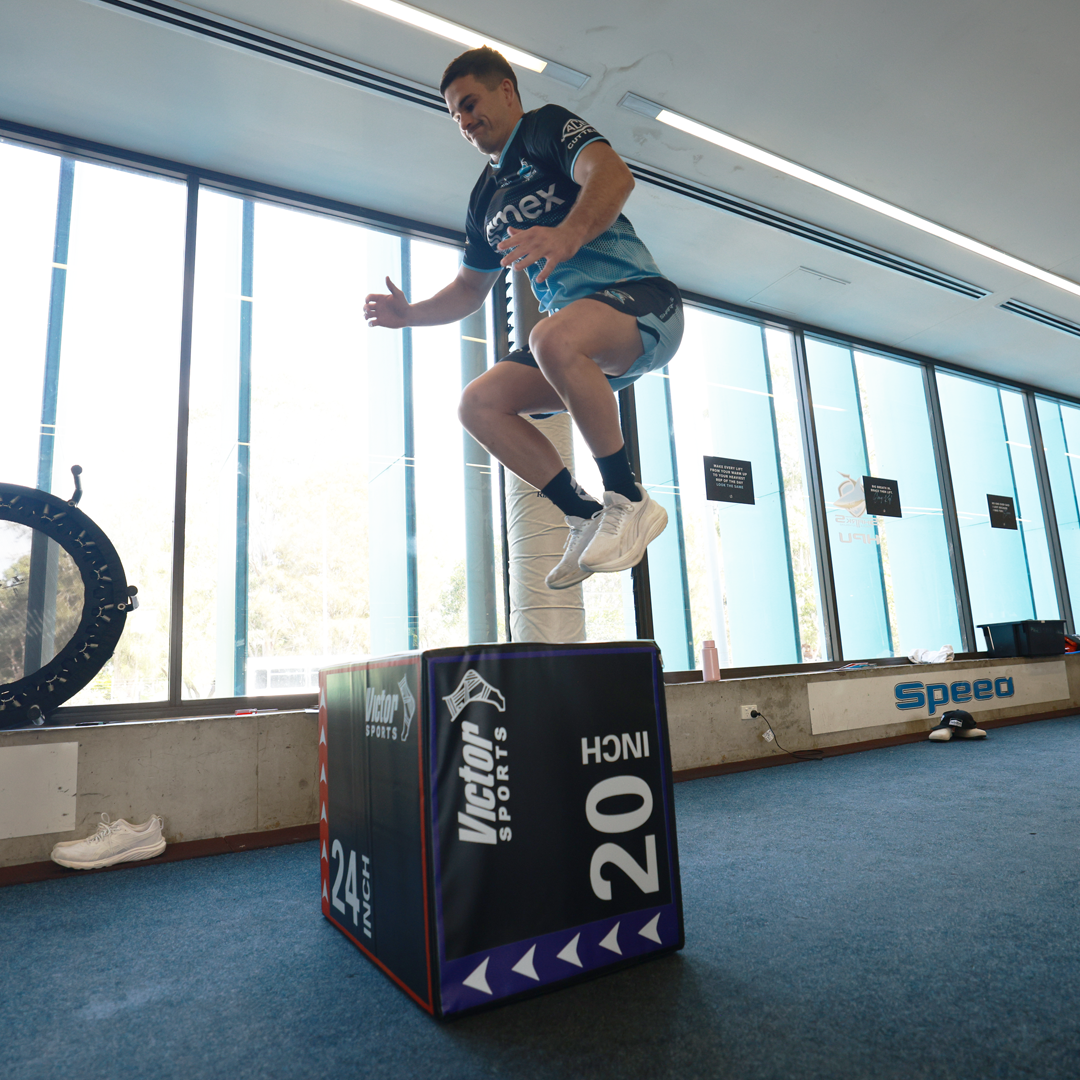 Victor Plyometric Box - Adjustable Jump Box for CrossFit, Agility Training & Home Workouts - Perfect for Strength Training, Cardio & Fitness Exercises