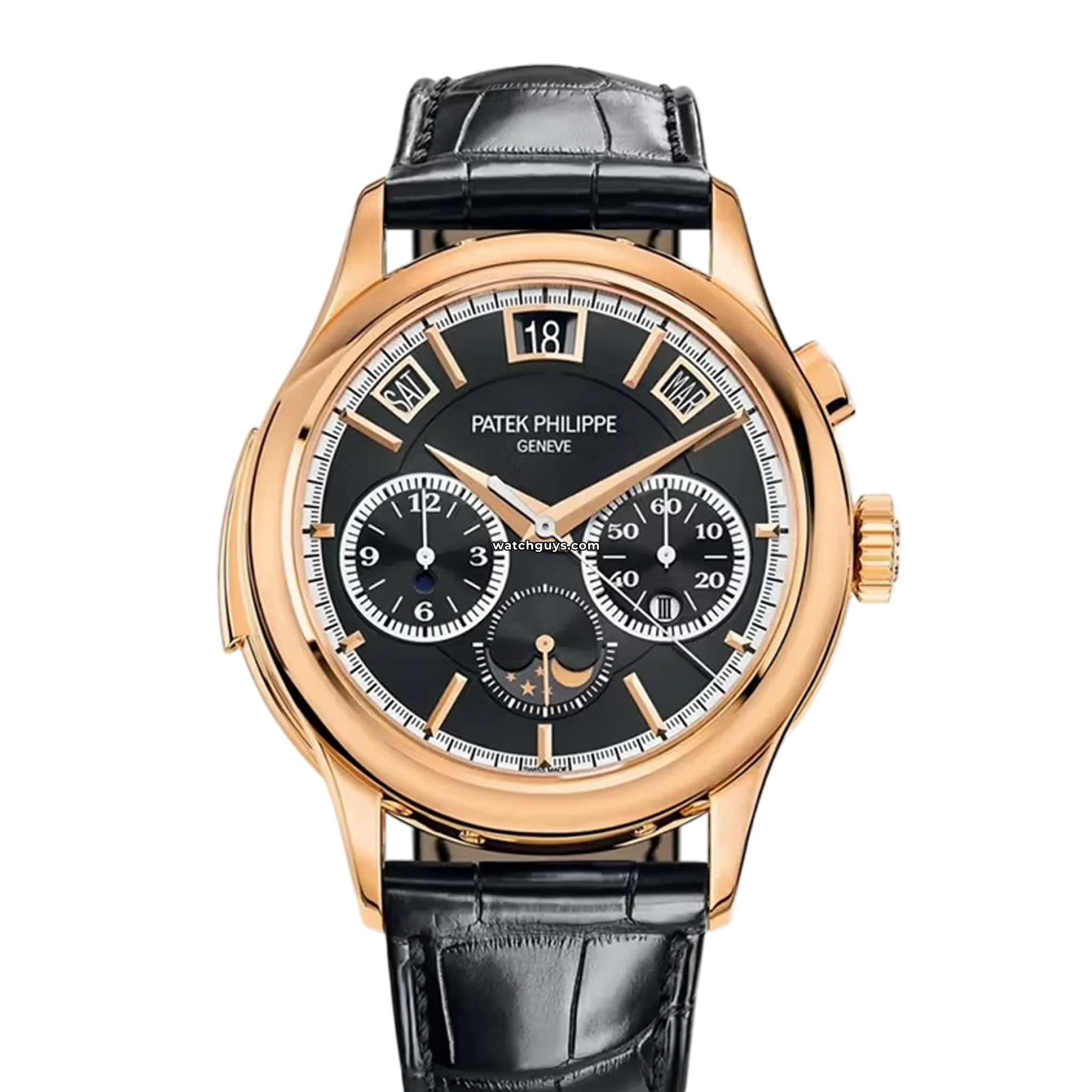 Patek Philippe Grand Complications 5208R-001 Luxury Men's Watch - Rose Gold Automatic Chronograph for Business & Formal Occasions