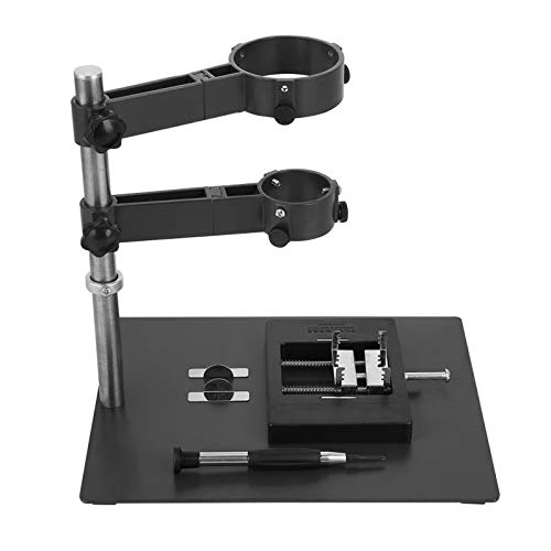 Professional Hot Air Gun Stand Holder - Adjustable Bracket for BGA Rework, Soldering & PCB Repair - Heat Resistant Clamp Platform for Hot Air Heat Gun - Perfect for Electronics Repair, DIY Projects & Crafting
