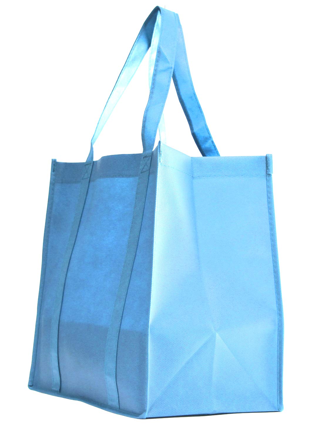 Eco-Friendly Reusable Grocery Tote Bag with Stand-Up Bottom - Large Non-Woven Shopping Bags for Groceries, Gifts & Daily Use - Perfect for Supermarket, Farmers Market & Sustainable Lifestyle
