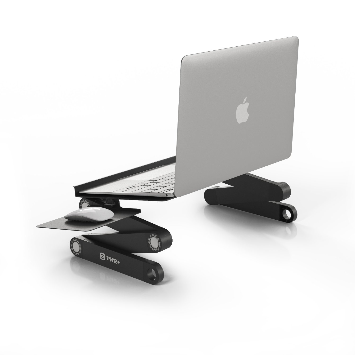 Adjustable Laptop Stand for Bed - Portable Laptop Table Tray with Ergonomic Design Fits Up to 17
