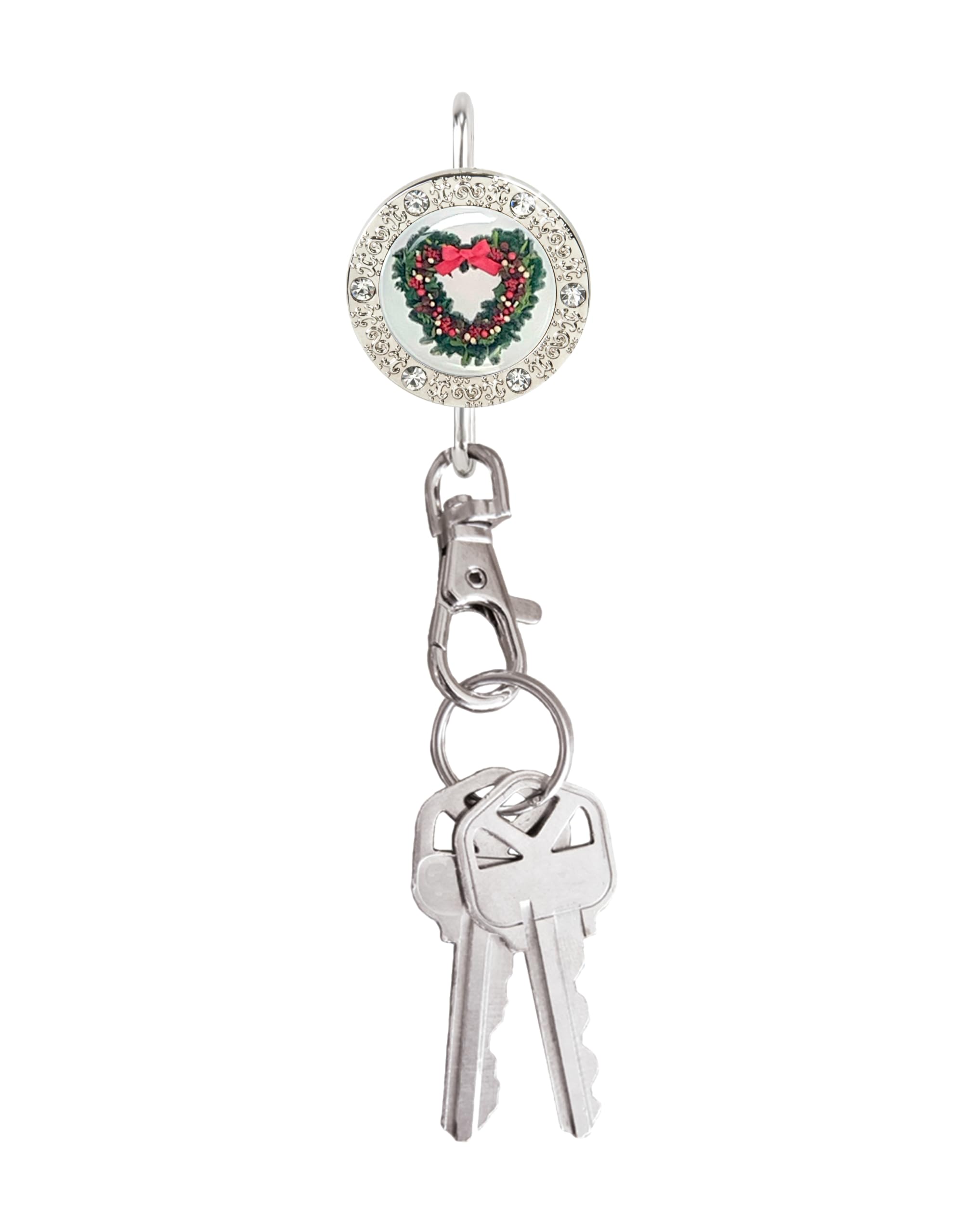 Women's Key Finder Keychain - Cute Bag Charm & Purse Organizer Accessory | Perfect Gift for Mom, Wife, Daughter | Ideal for Key Organization & Handbag Decor