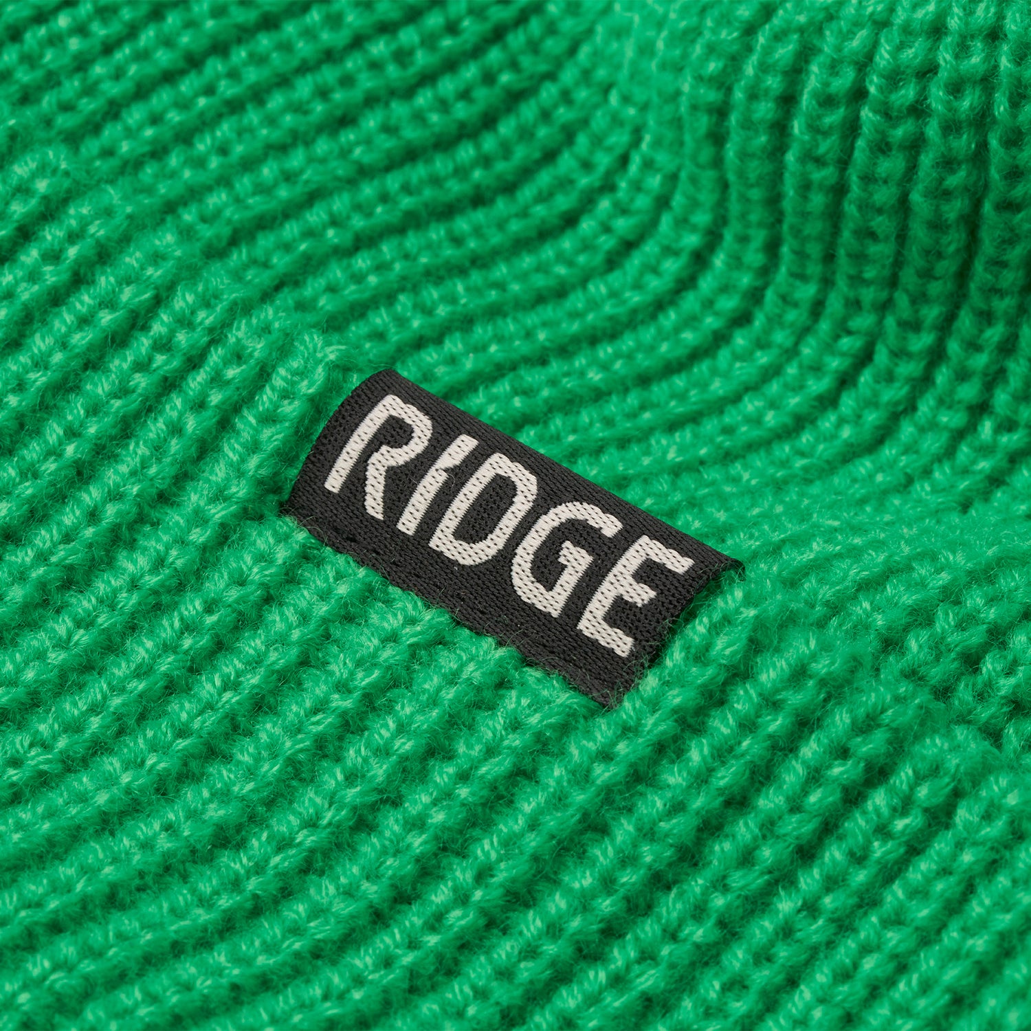Ridge Classic Cuffed Beanie - Voodoo Green Winter Hat for Men & Women - Warm Knit Skull Cap for Outdoor Activities, Skiing, and Cold Weather Fashion