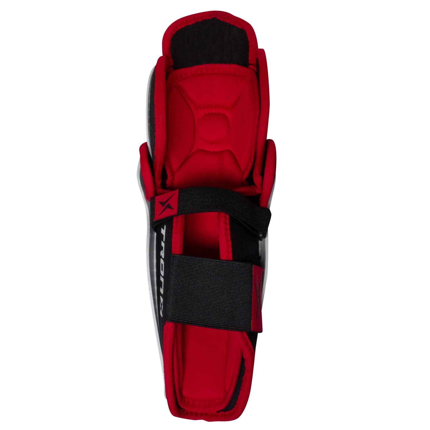 TronX Force Junior Youth Kids Ice Hockey Shin Guards - Protective Gear for Youth Hockey Players - Perfect for Practice, Games & Training Sessions