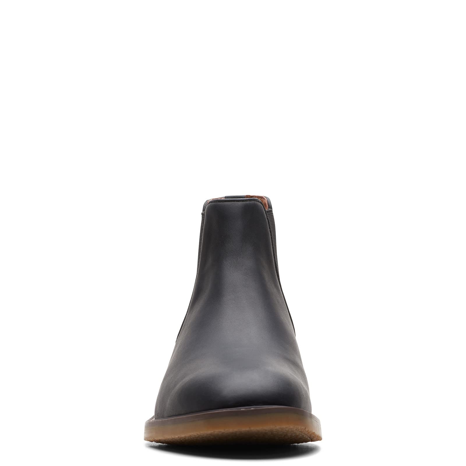 Clarks Men's Jaxen Chelsea Boot - Waterproof Leather Ankle Boots for Men, Slip Resistant Comfortable Work Shoes - Perfect for Office, Casual Wear & Outdoor Activities