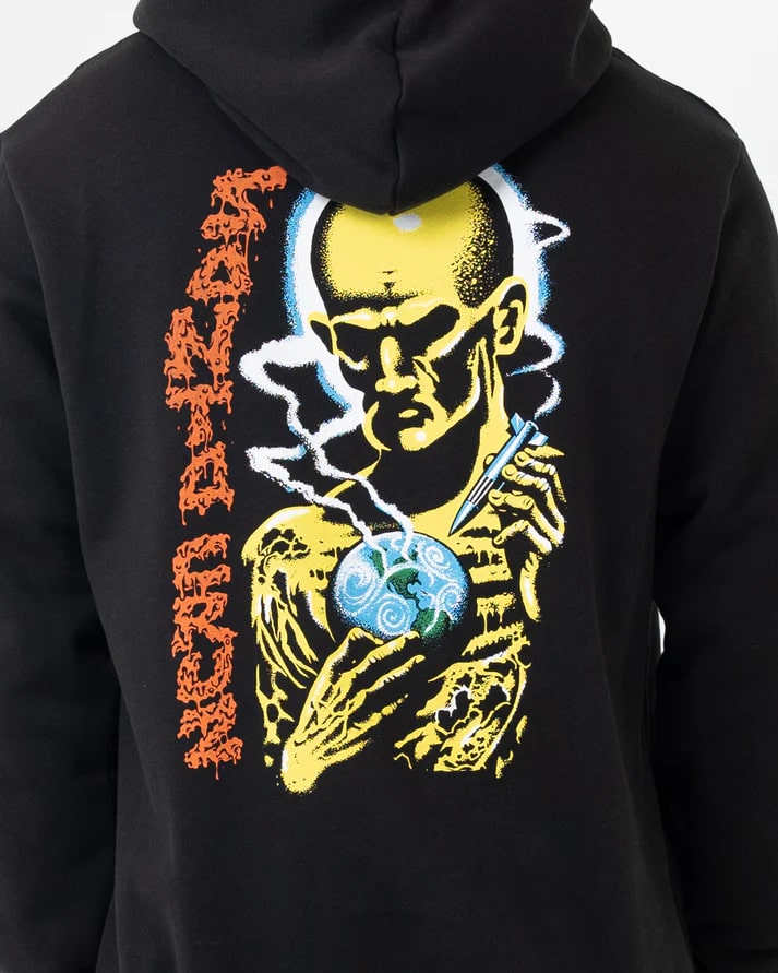 Santa Cruz Kendall Atomic Hoodie - Men's & Women's Pullover Fleece Hooded Sweatshirt for Casual Wear & Outdoor Activities