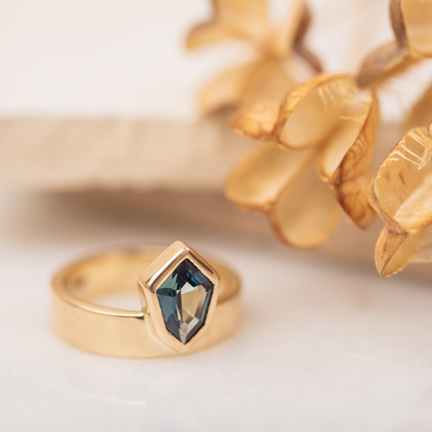 Sofia Sapphire Ring for Women - Elegant Blue Gemstone Jewelry for Engagement, Wedding & Special Occasions